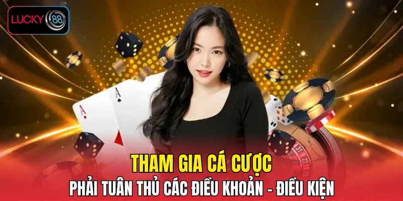Tham gia cá cược phải tuân thủ các điều khoản - điều kiện Tham gia cá cược phải tuân thủ các điều khoản - điều kiện